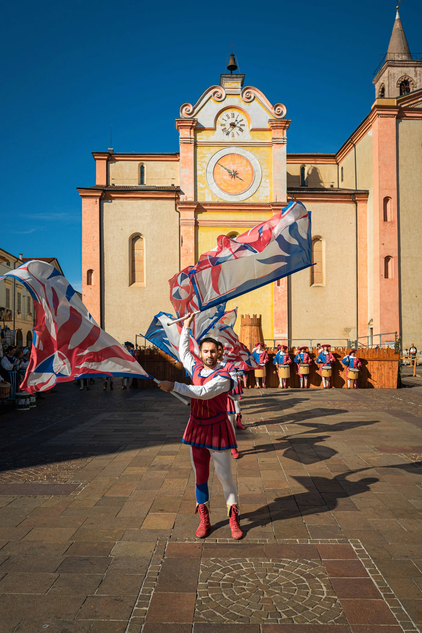Sbandieratori — Assedio di Asola